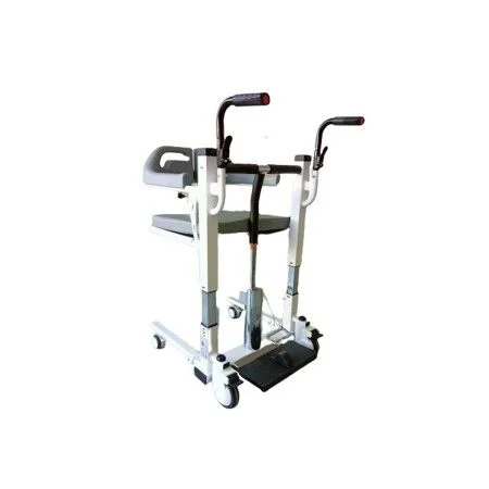 Poylin P770 Ayarlanabilir Manuel Hidrolik Tuvalet Tekerlekli Sandalyesi - Görsel 4