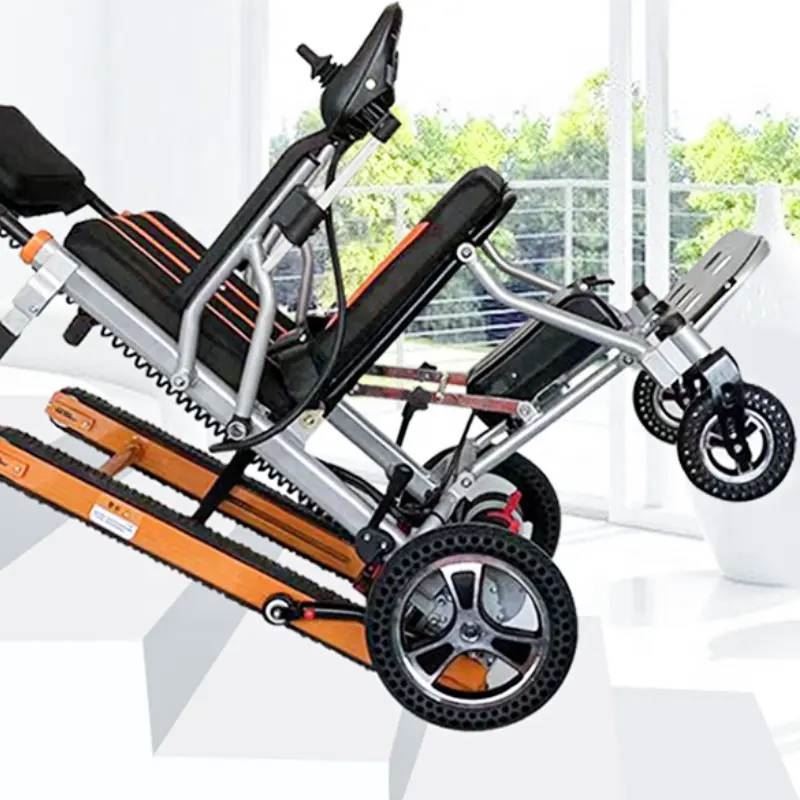 Akülü Merdiven Tırmanıcı Engelli Sandalyesi - Görsel 2